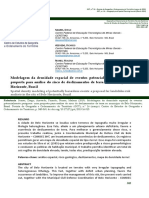 Artigo "Modelagem da densidade espacial de eventos potencialmente perigosos: uma proposta para análise do risco de deslizamentos de terra no município de Belo Horizonte, Brasil"