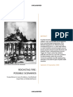 Reichstag Fire: Possible Scenarios - Trump Refuses To Leave Presidency, Constitutional Coup D'état, or Dictatorial Powers