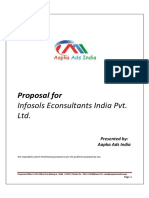 Proposal For: Infosols Econsultants India Pvt. LTD