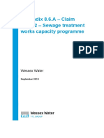 0806A Claim WSX02 Sewage Treatment Works Capacity Programme
