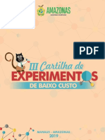 III Cartilha de Experimentos de Baixo Custo 2018 - 2019 - SEDUC AM