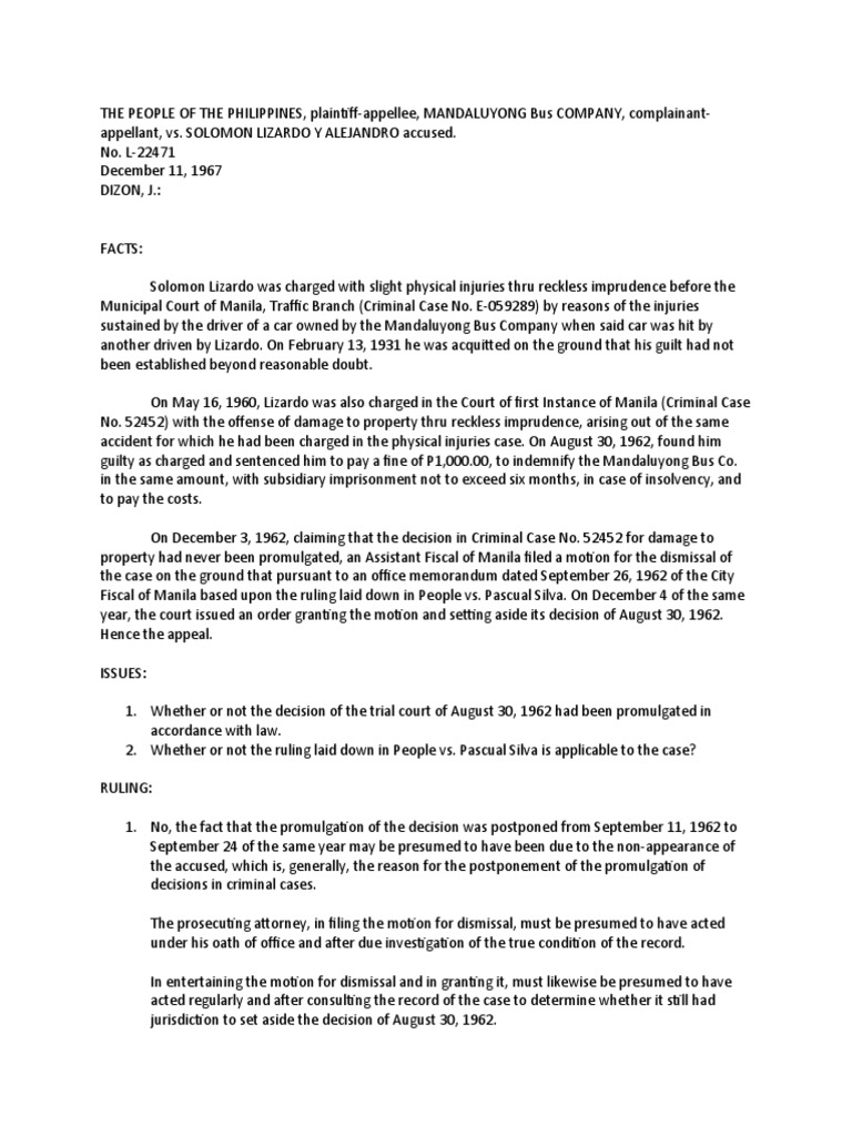 Legal Ruling on Reckless Imprudence Case | PDF | Prosecutor | Acquittal