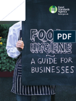 Food Hygiene-Guidebook For Food Businesses by FSA