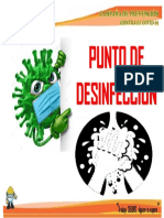 PUNTO DE DESINFECCION