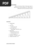 Truss Analysis and Design