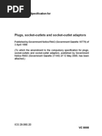 South Africa Socket Standards Guide | PDF | Ac Power Plugs And Sockets ...