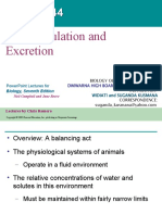 Chapter 44 Osmoregulation and Excretion