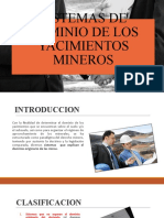 Sistemas de Dominio de Los Yacimientos Mineros