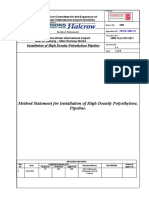 MS 1017 R0 - Installation of HDPE Pipes