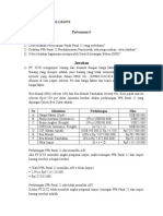 Soal Latihan Perencanaan PPH Pasal 22