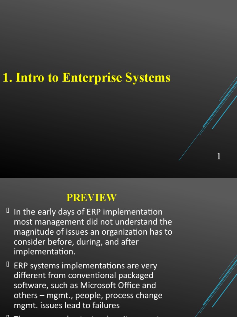 ERP Systems: Implementation Insights | PDF | Enterprise Resource ...