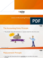 Lesson 4: Accounting Principles