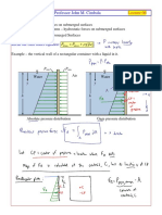 ME320 Professor John M. Cimbala: Recall Our Fluid Statics Equation