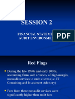 Session 2: Financial Statement Audit Environment