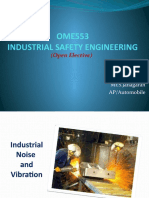 OME553 Industrial Safety Engineering: (Open Elective)