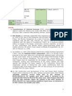 CIR vs. San Roque Power Corporation