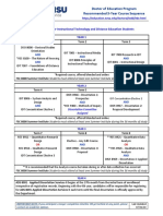 3 Year Course Sequence - ITDE Nova Southeastern