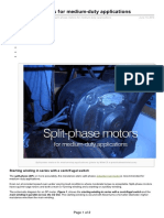 Split-Phase Motors For Medium-Duty Applications: Edvard