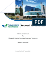 Network Infrastructure Proposal for 3 Hospitals