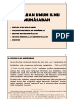 Materi 10 Tinjauan Umum Ilmu Munâsabah