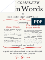 The Complete Plain Words_ a Guide and Reference Book to the Use of English for Official and Other Purposes ( PDFDrive )