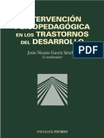 Intervención Psicopedagógica en Los Trastornos Del Desarrollo - Jesús Nicasio García-Sánchez