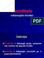 Tiroiditele (26.10)