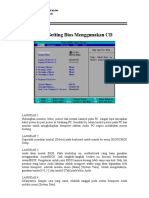 Cara Setting Bios Dengan CD