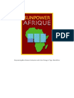 SunPower Afrique Bplan - FINAL - March2010