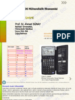 1 - Prof DR Ahmet GÜNAY Mühendislik Ekonomisi GİRİŞ EKONOMİ