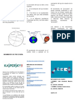 Triptico de SOFTWARE MALIGNO O MALWARE