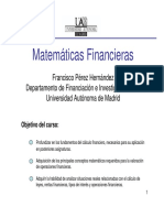 Matematicas financieras 