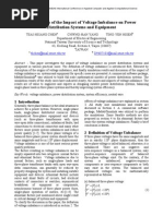 Case Studies of The Impact of Voltage Imbalance On Power