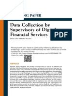 Working Paper Data Collection by Supervisors of DFS Dec 2017 - 1