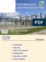 Electrical Network: Selectivity and Protection Plan