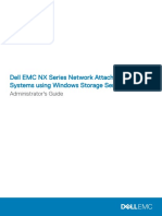 Dell EMC NX Series Network Attached Storage Systems Using Windows Storage Server 2016