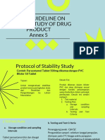 Kelompok 4 - ASEAN GUIDELINE ON STABILITY STUDY OF DRUG PRODUCT