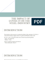 The Impact of COVID-19 On The Steel Industry