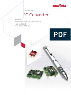 Murata nph15s4803ic Isolated DC/DC Converter 3.4v 4.4a 