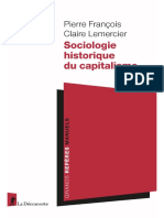 Sociologie Historique Du Capitalisme - Pierre François, Claire Lemercier