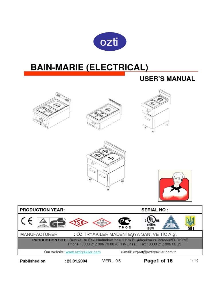 bain-marie-electrical-user-s-manual-pdf-power-supply-thermostat
