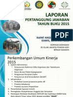 Presentasi LPJ 2015