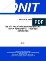 Isf 213 Projeto de Superestrutura Da Via