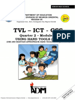 TVL ICT CSS 11 - Q2 Module 2 Using Hand Tools