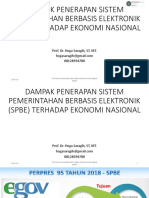 Dampak SPBE Terhadap Ekonomi Nasional