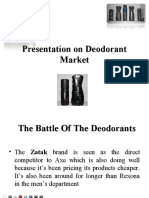 Presentation On Deodorant