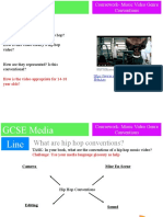 Coursework l2 - Music Video Analysis