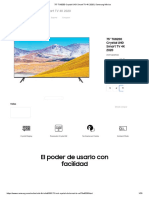 75 - TU8200 Crystal UHD Smart TV 4K 2020 - Samsung México