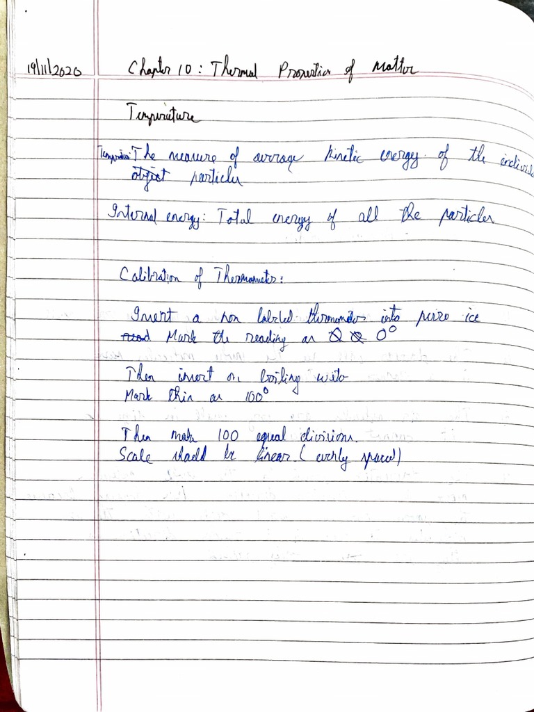 Chapter 10 Physics | PDF