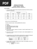 ECON 1005 Tutorial Sheet - 5